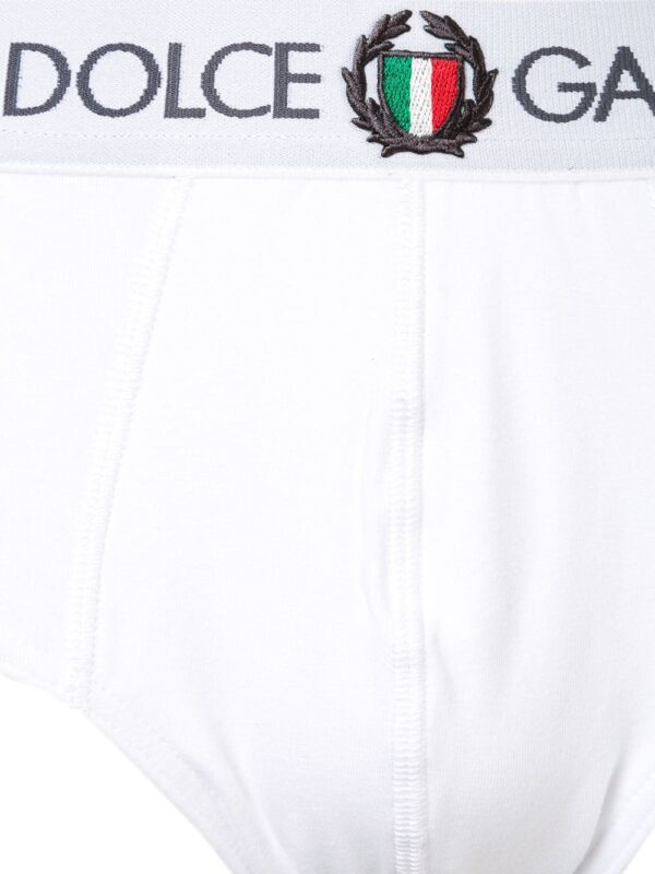 Dolce & Gabbana  elastic waist logo briefs - Image 3