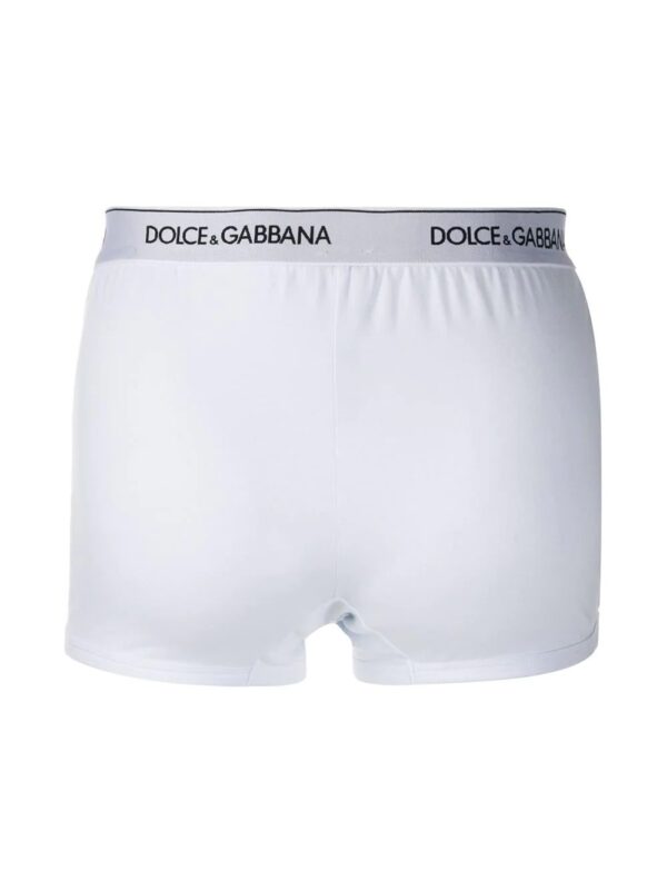 Dolce & Gabbana  logo embroidered boxers - Image 3