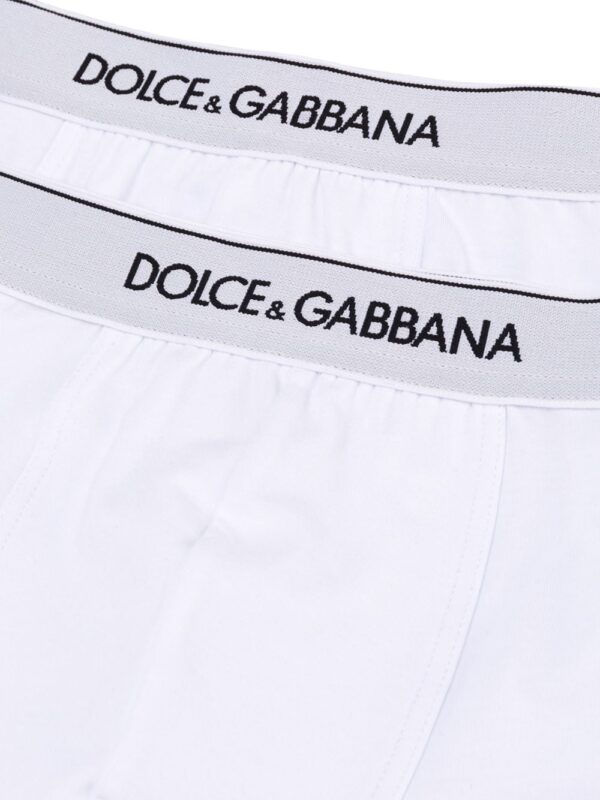 Dolce & Gabbana  logo embroidered boxers - Image 4