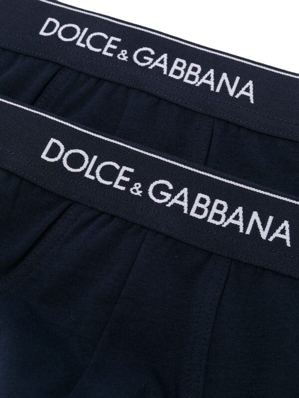 Dolce & Gabbana  pack of 2 logo briefs - Image 4