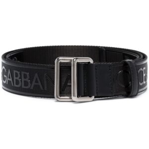 Dolce & gabbana logo print buckled belt