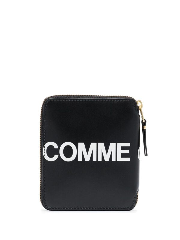 Comme Des Garçons Wallet  logo-print zip-fastening wallet - Image 2