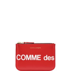 Comme Des Garçons Wallet  small logo-print pouch