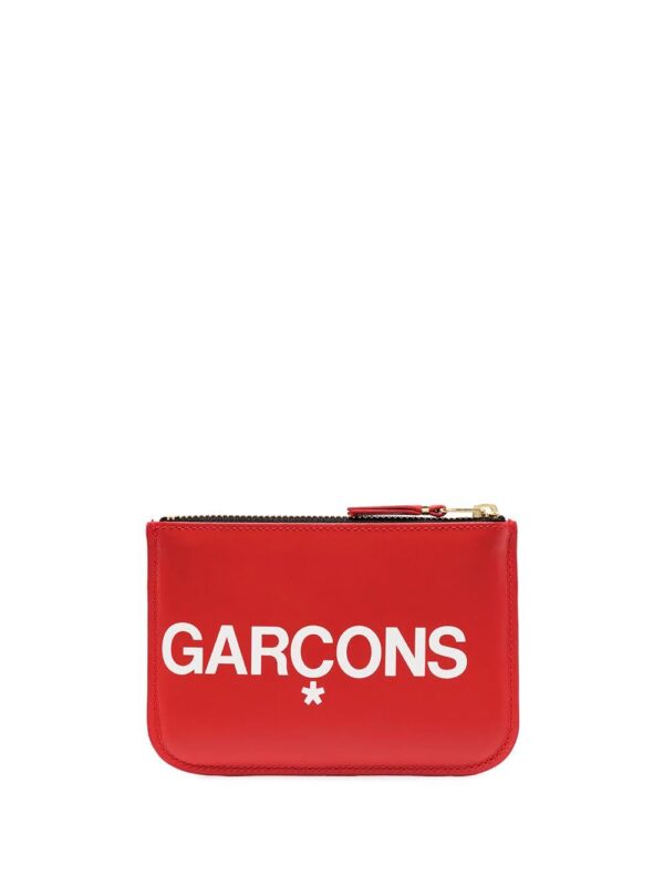 Comme Des Garçons Wallet  small logo-print pouch - Image 2