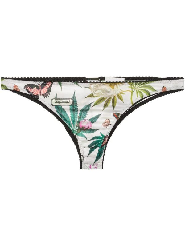 Fleur Du Mal  Botanical-print cheeky