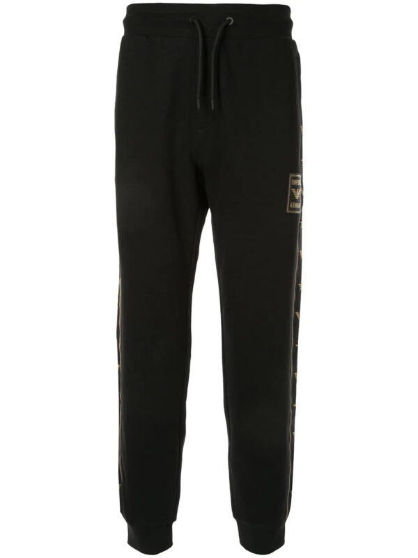 Emporio Armani  logo patch track pants