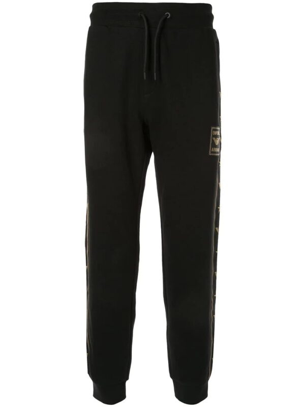 Emporio Armani  logo patch track pants