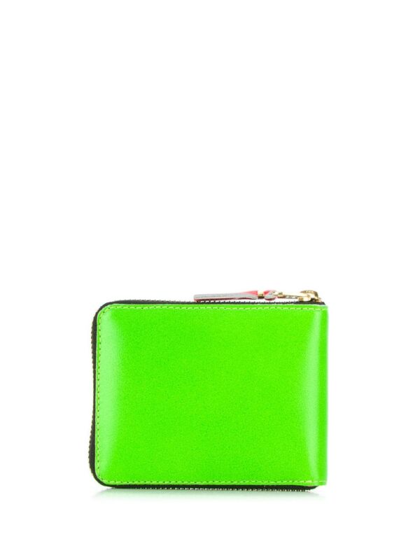 Comme Des Garçons Wallet  colour block zip wallet - Image 2