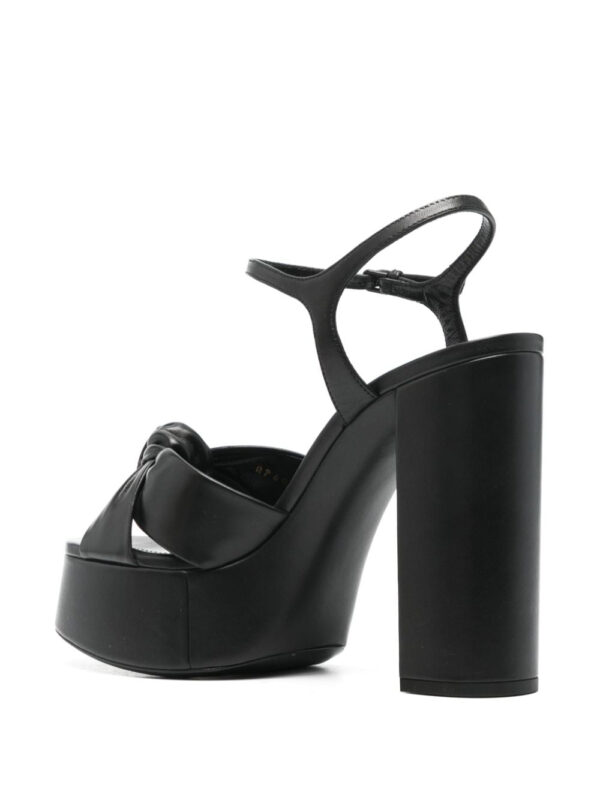 Saint Laurent  145mm leather platform sandals - Image 3