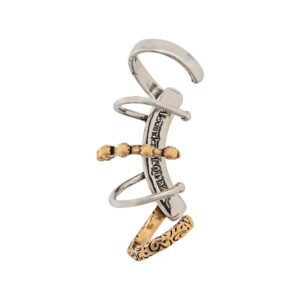 Alexander McQueen  embellished ear cuff