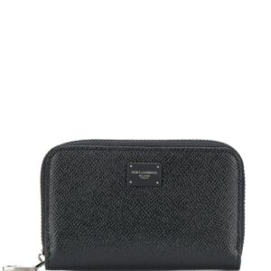 Dolce & Gabbana  logo patch continental wallet