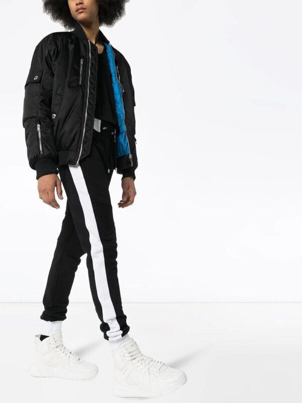 Balmain  logo print track pants - Image 2