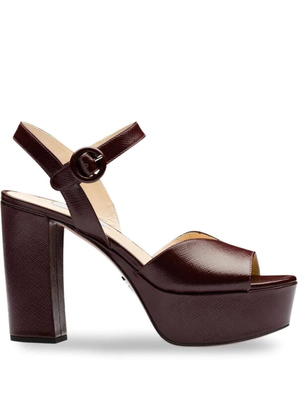 Prada  Patent leather sandals