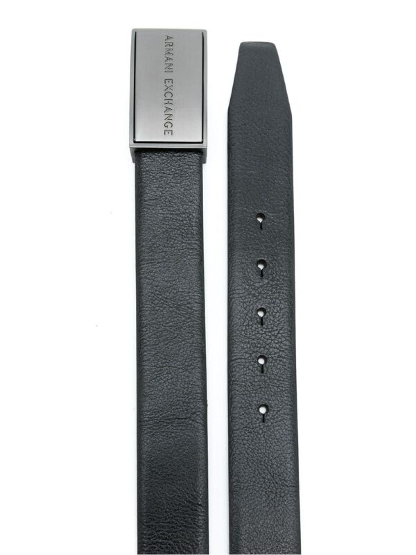Louis Vuitton rectangle-buckle leather belt - Image 2
