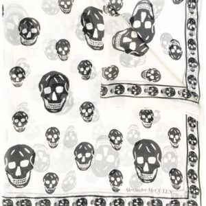 Alexander McQueen  all-over skull print scarf