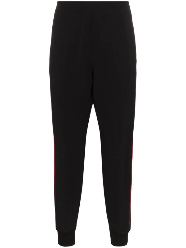 Alexander McQueen  logo tape track pants