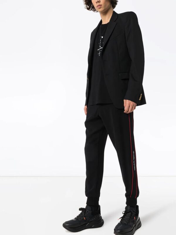 Alexander McQueen  logo tape track pants - Image 2