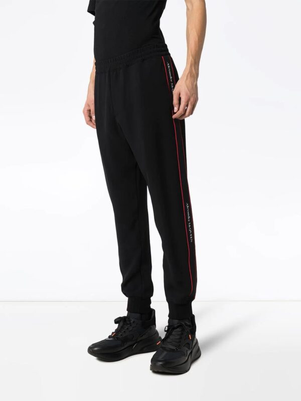 Alexander McQueen  logo tape track pants - Image 3