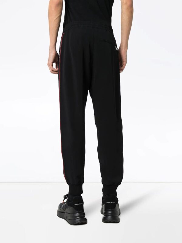 Alexander McQueen  logo tape track pants - Image 4