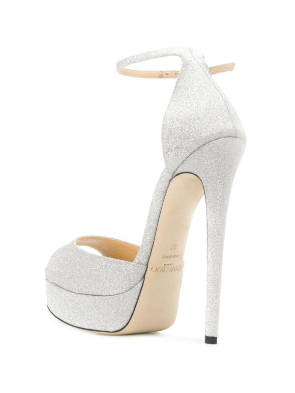 Jimmy Choo  Max 150mm glitter sandals - Image 2