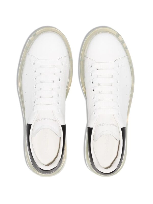 Alexander McQueen  oversized leather platform sneakers - Image 4