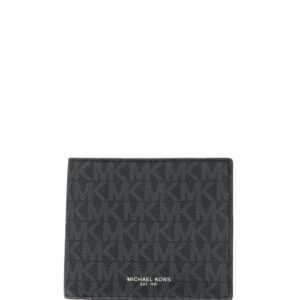Michael Kors logo print billfold wallet