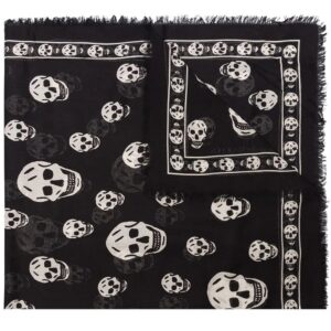 Alexander McQueen  skull print scarf