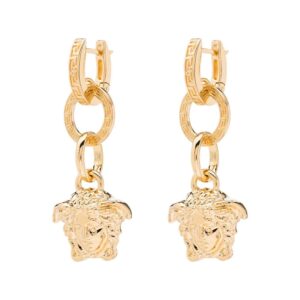 Versace  Medusa drop earrings