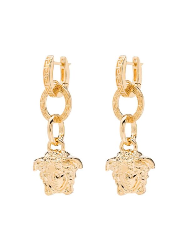 Versace  Medusa drop earrings