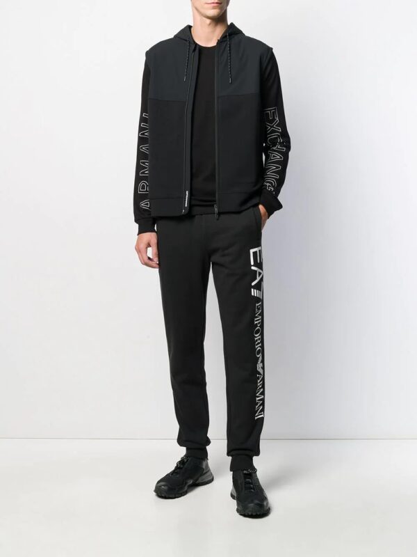 Ea7 Emporio Armani  logo print track pants - Image 2