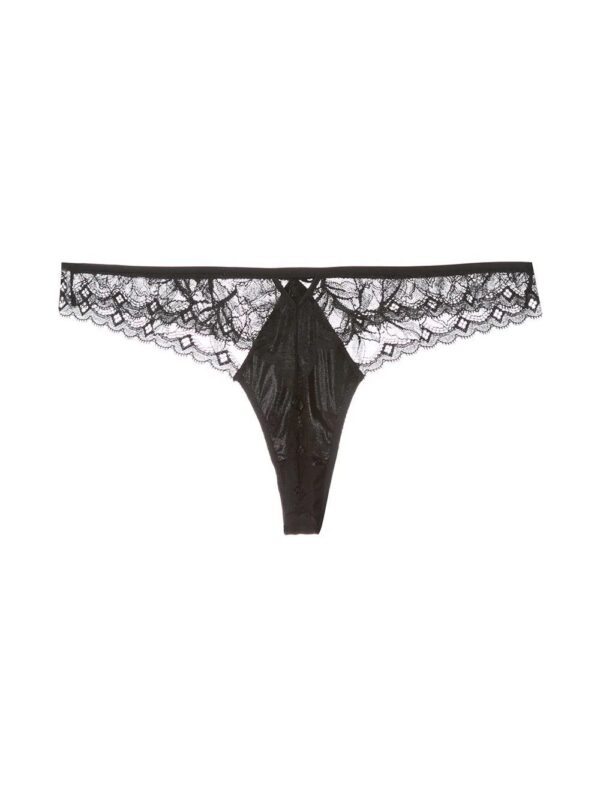 Fleur Du Mal  Gardenia lace thong - Image 2