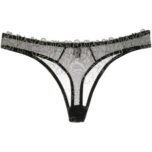 Gilda & Pearl  floral lace thong