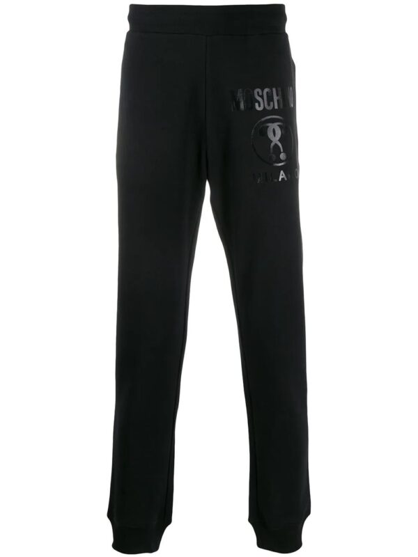 Moschino  Double Question Mark print track pants