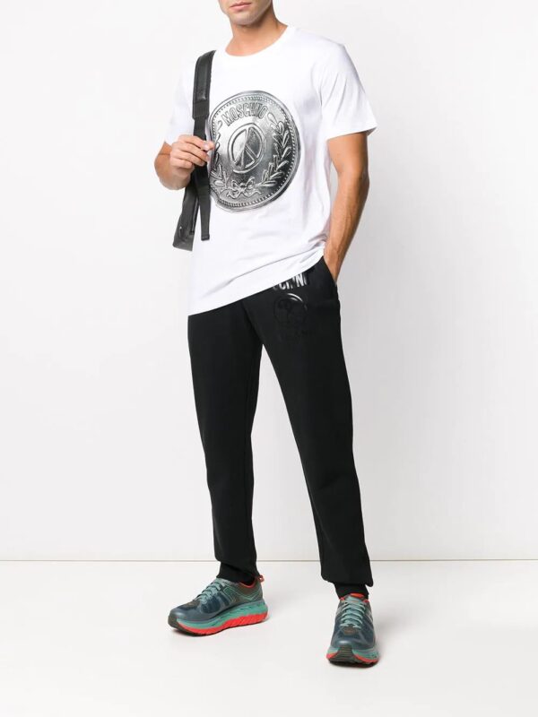 Moschino  Double Question Mark print track pants - Image 2