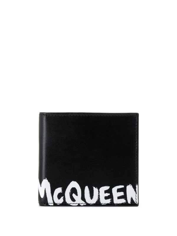 Alexander McQueen  logo print wallet
