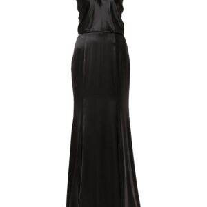 Dolce & Gabbana satin evening gown