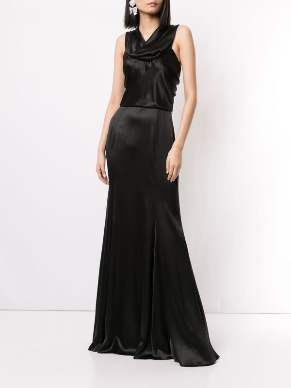 Dolce & Gabbana satin evening gown - Image 2