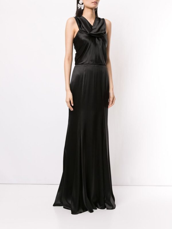 Dolce & Gabbana satin evening gown - Image 3