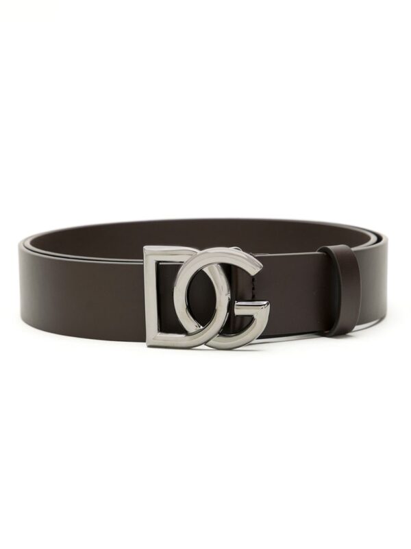 Dolce & gabbana  crossed DG logo buckle belt