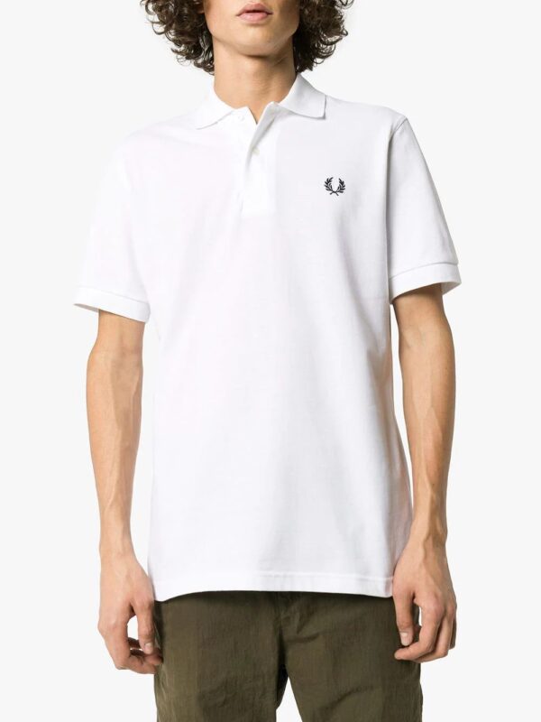 Fred Perry logo-embroidered polo shirt - Image 3