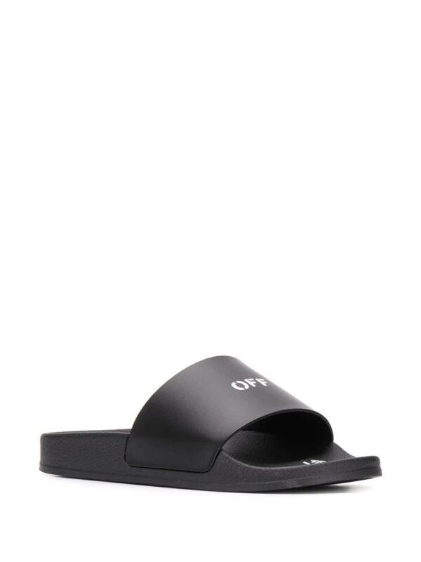 Off-White  contrasting logo slides - Image 2
