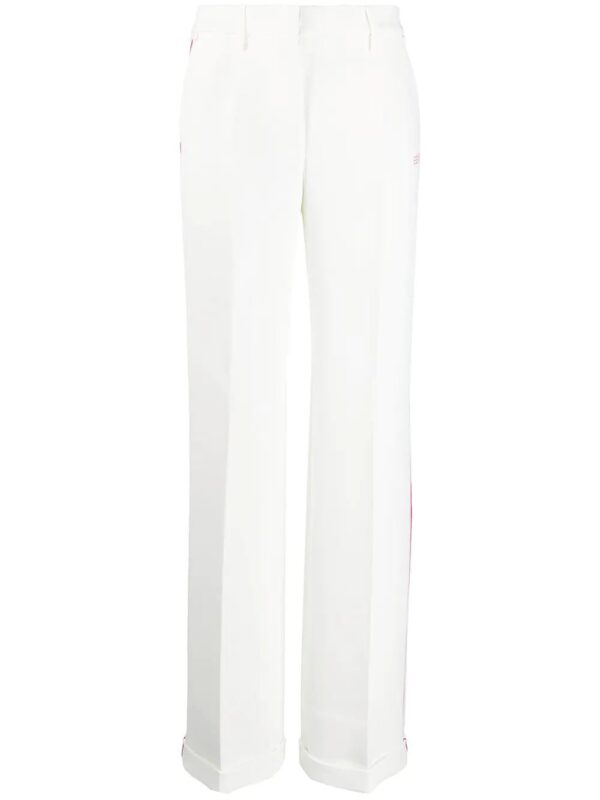 Off-White  contrasting trim tailored trousers