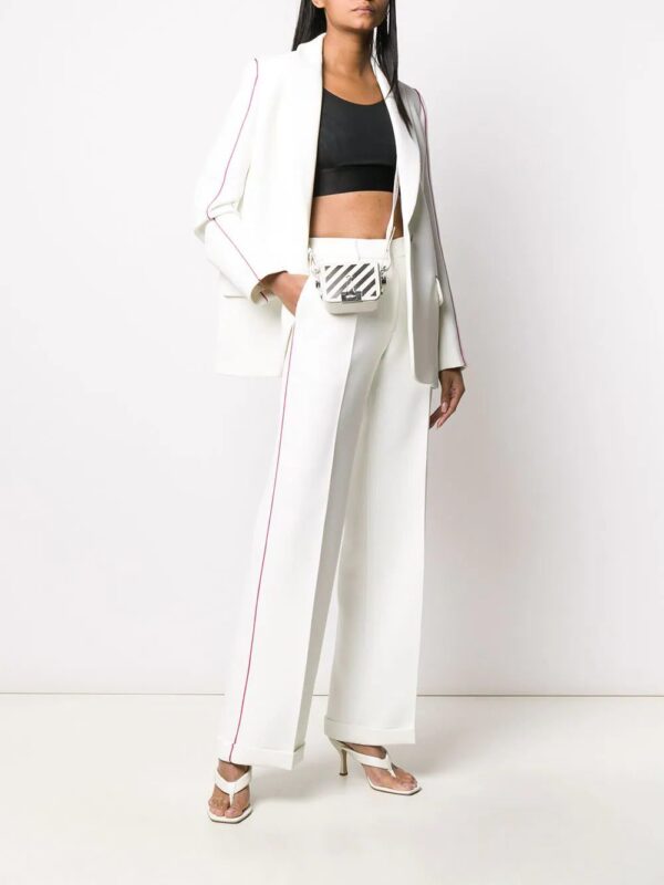 Off-White  contrasting trim tailored trousers - Image 2