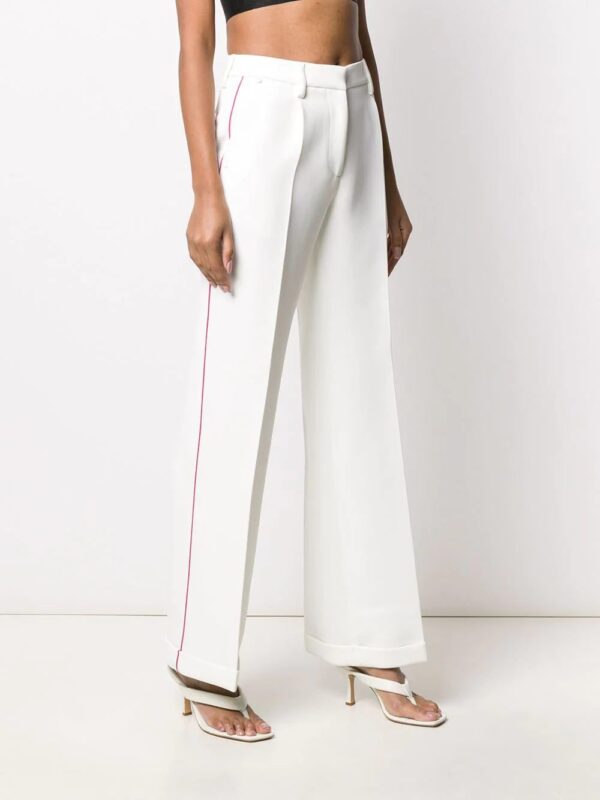 Off-White  contrasting trim tailored trousers - Image 3