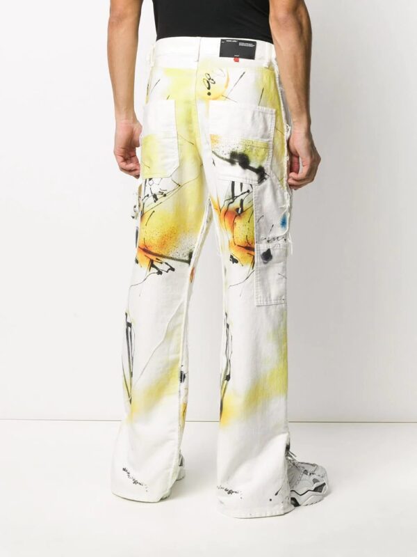 Off-White  Futura abstract carpenter trousers - Image 4