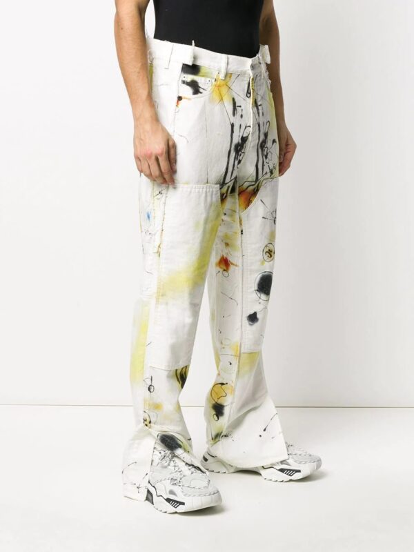 Off-White  Futura abstract carpenter trousers - Image 3