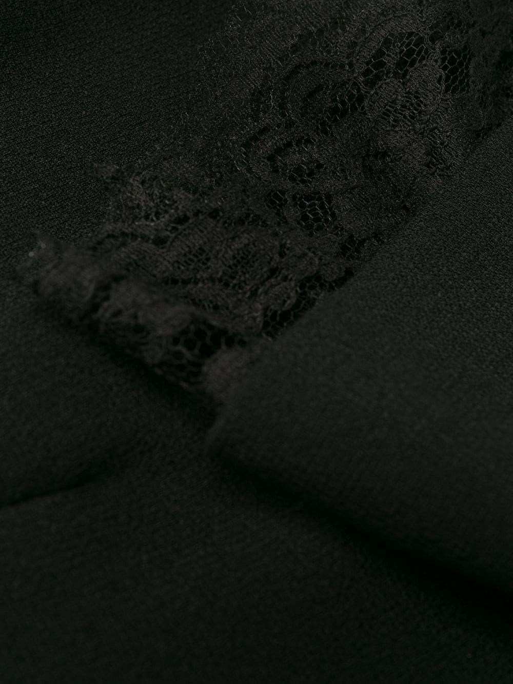 Dolce & Gabbana lace-trim wool minidress - Image 5