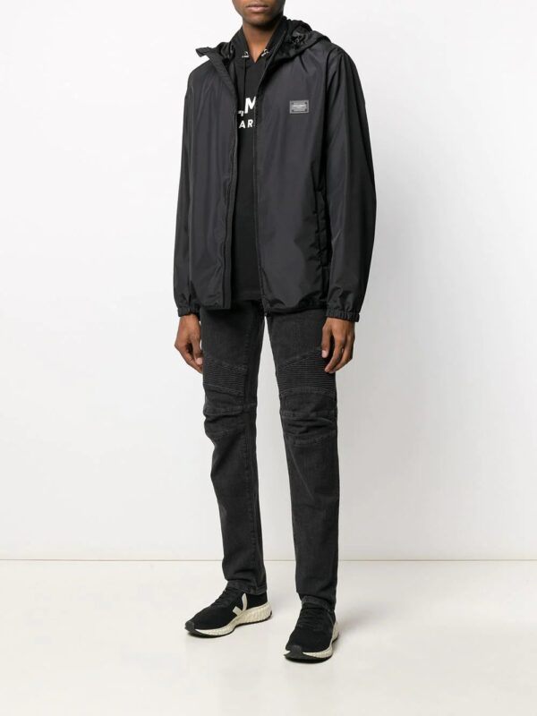 Dolce & Gabbana  logo plaque hooded jacket - Image 2