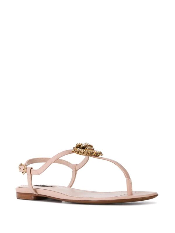 Dolce & gabbana  Devotion T-strap sandals - Image 2