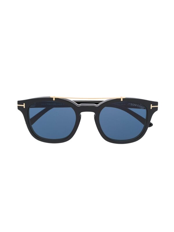 TOM FORD Eyewear clip round sunglasses - Image 5